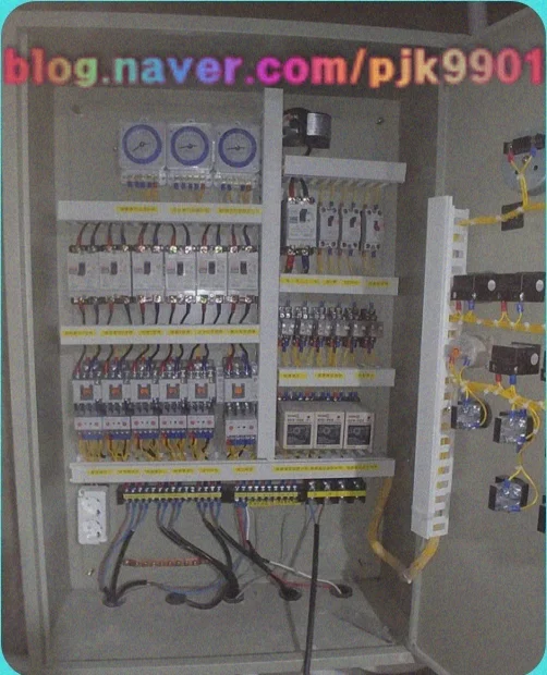 전기제어반 내부