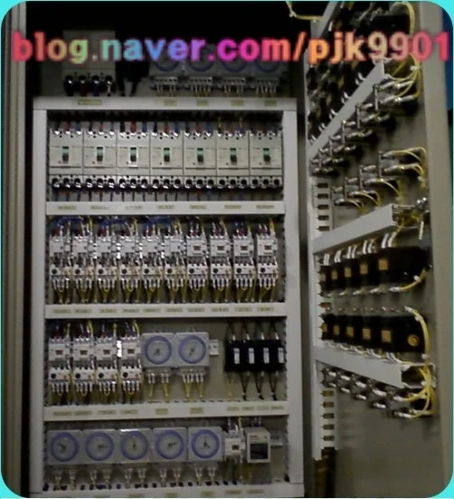 전기제어반 내부
