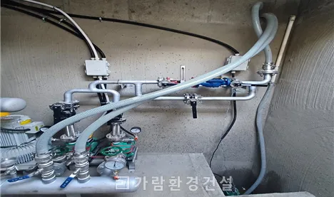 자흡펌프 집수정