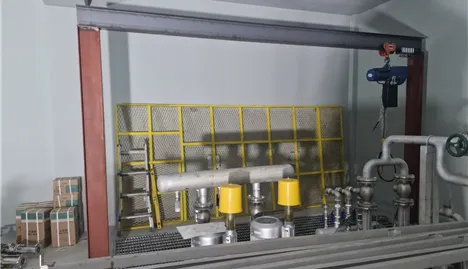 호이스트 빔 설치