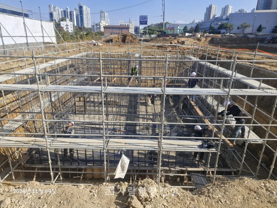 철근 작업