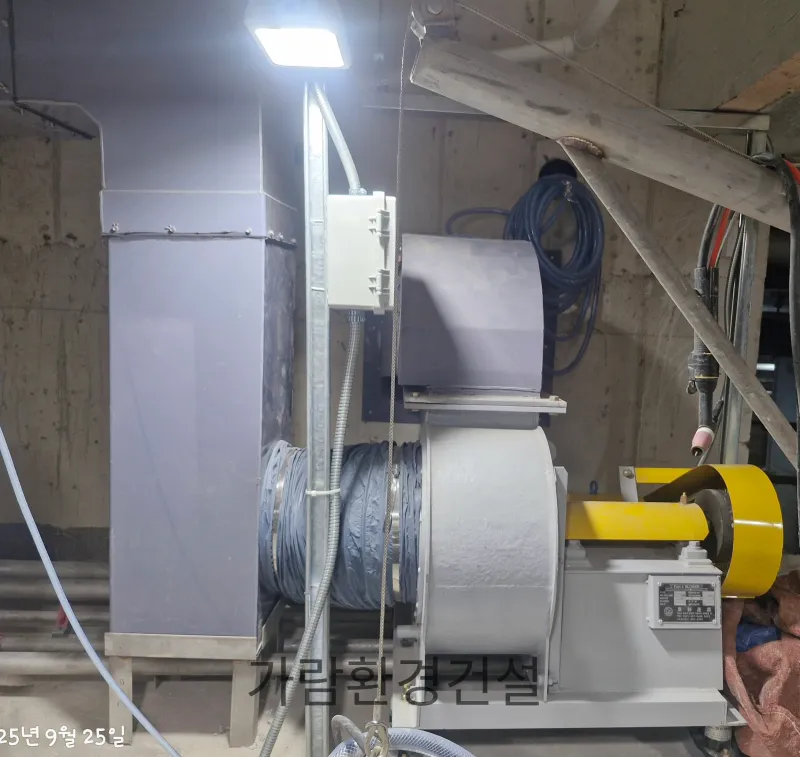 급배기 팬 및 덕트