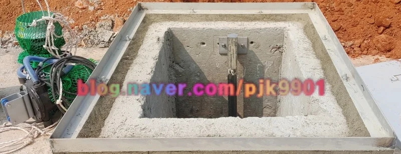 전남 영암 HBC공법 정화조 오수처리시설 설치공사