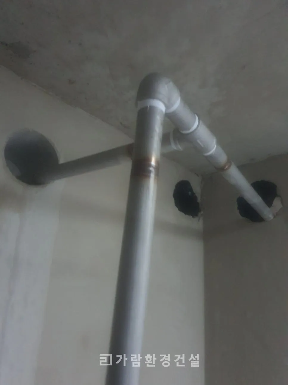 분리막조 배관라인